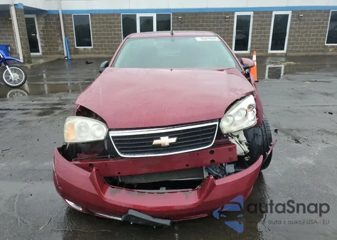 2006 Chevrolet Malibu Ltz z USA, uszkodzony, nr VIN 1G1ZU53816F244491